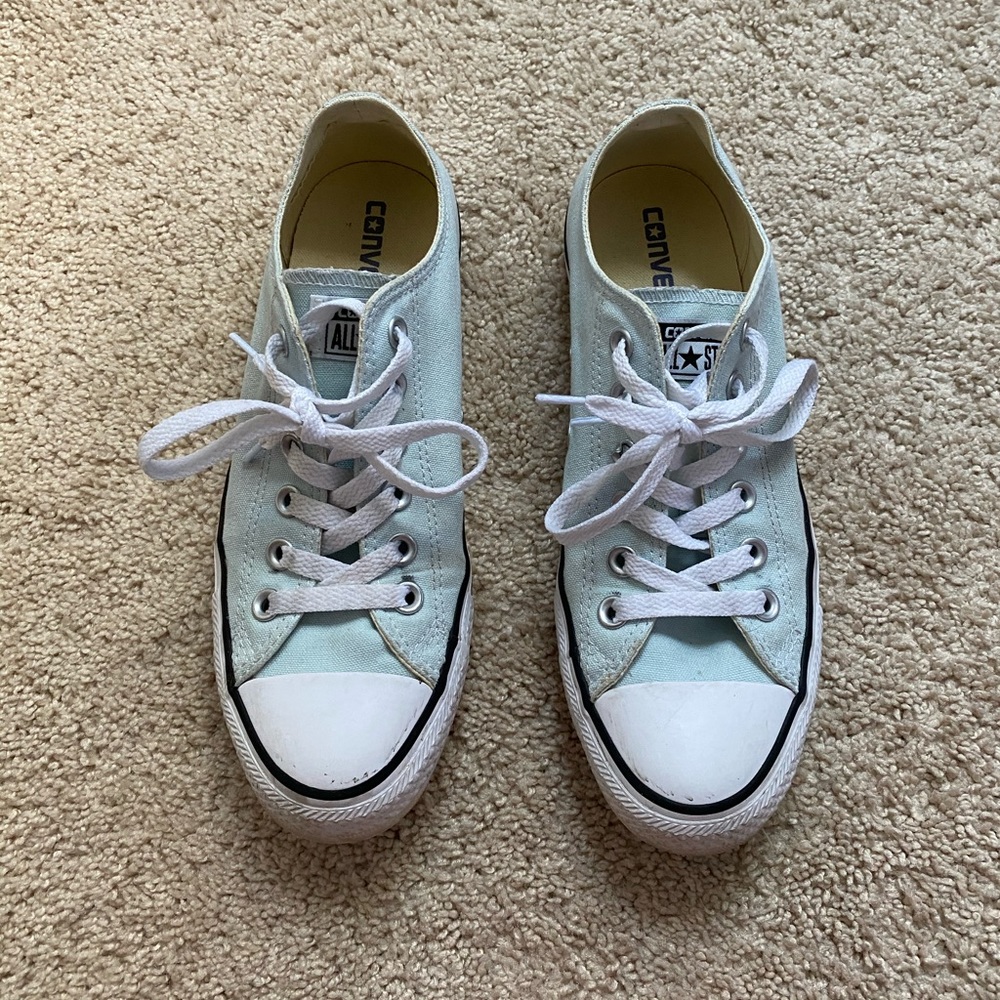 Teal converse